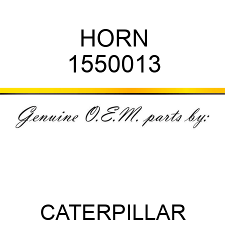 HORN 1550013