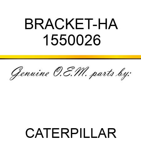 BRACKET-HA 1550026