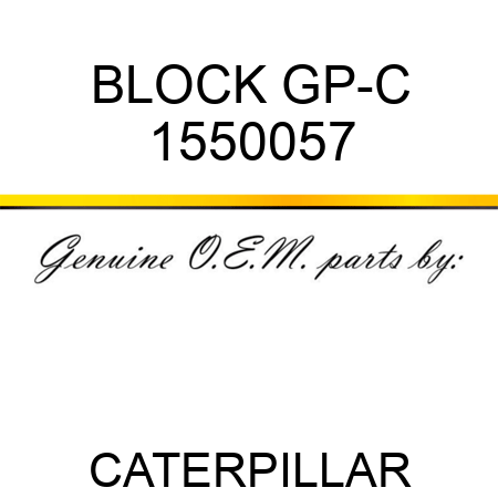 BLOCK GP-C 1550057
