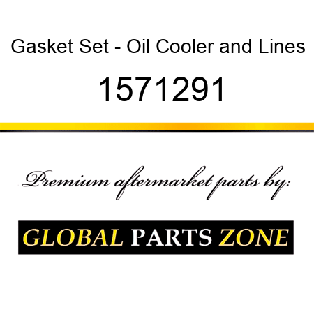 Gasket Set - Oil Cooler&Lines 1571291