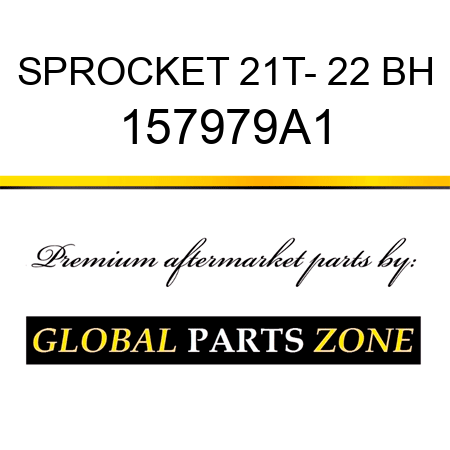 SPROCKET 21T- 22 BH 157979A1