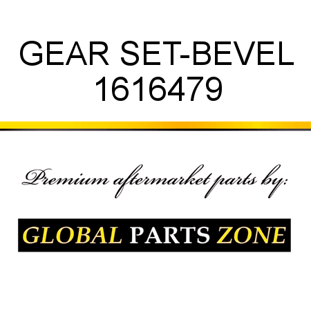 GEAR SET-BEVEL 1616479