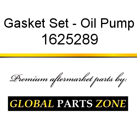 Gasket Set - Oil Pump 1625289