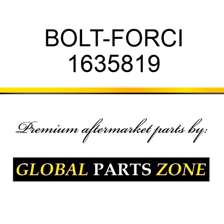 BOLT-FORCI 1635819