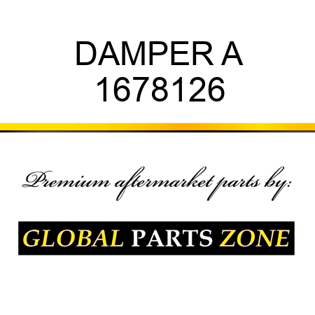 DAMPER A 1678126