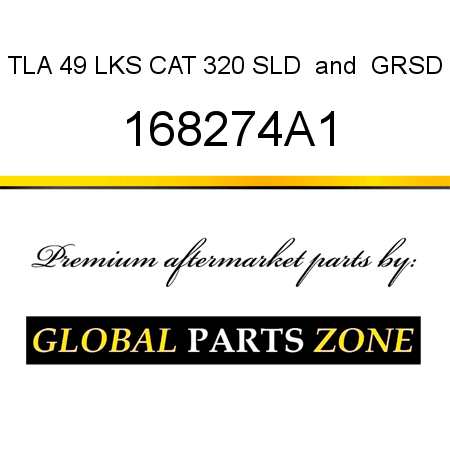TLA 49 LKS CAT 320 SLD & GRSD 168274A1