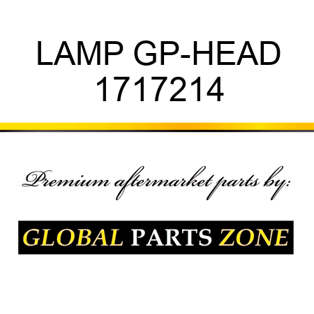 LAMP GP-HEAD 1717214