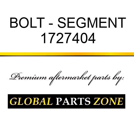 BOLT - SEGMENT 1727404