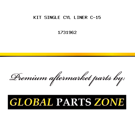 KIT SINGLE CYL LINER C-15 1731962