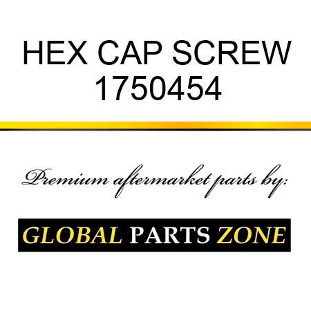 HEX CAP SCREW 1750454