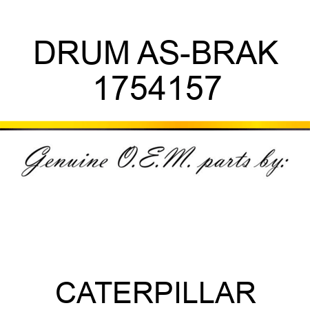 DRUM AS-BRAK 1754157