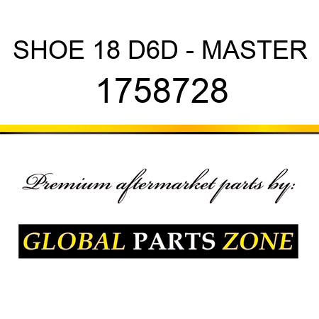SHOE 18 D6D - MASTER 1758728