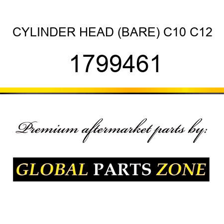 CYLINDER HEAD (BARE) C10, C12 1799461