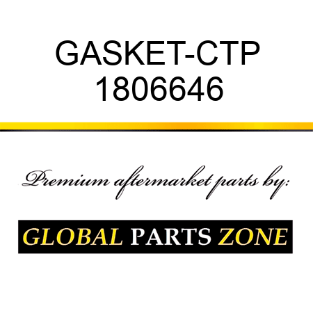 GASKET-CTP 1806646