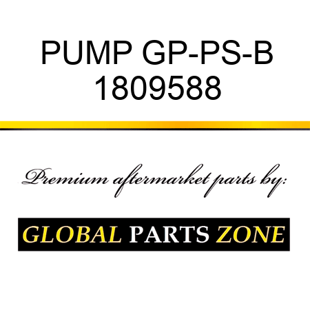 PUMP GP-PS-B 1809588