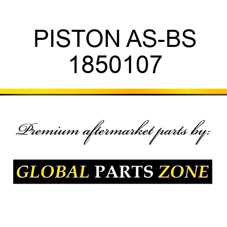 PISTON AS-BS 1850107