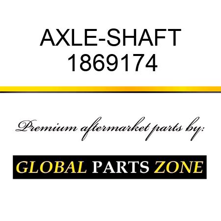 AXLE-SHAFT 1869174