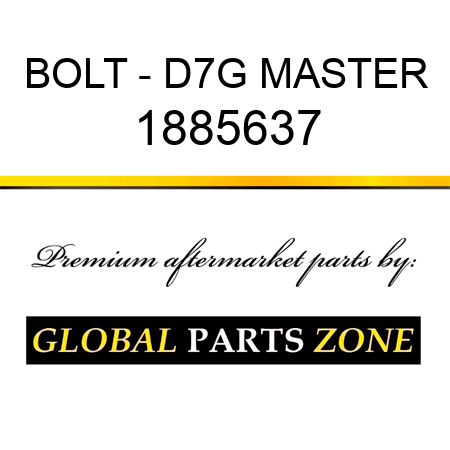 BOLT - D7G MASTER 1885637