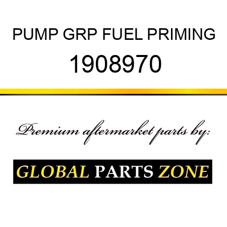 PUMP GRP FUEL PRIMING 1908970