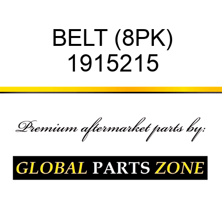 BELT (8PK) 1915215