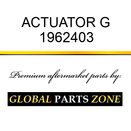 ACTUATOR G 1962403