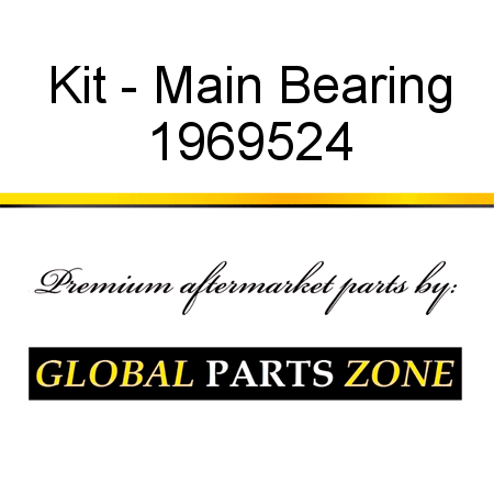 Kit - Main Bearing 1969524