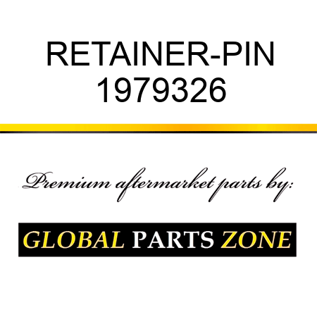 RETAINER-PIN 1979326