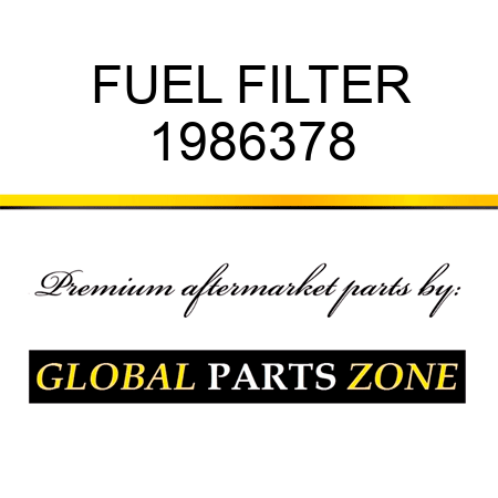 FUEL FILTER 1986378