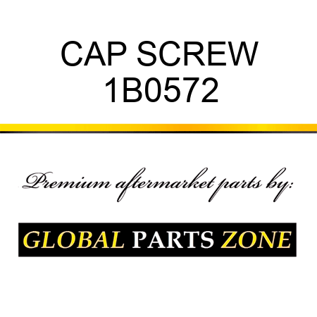 CAP SCREW 1B0572
