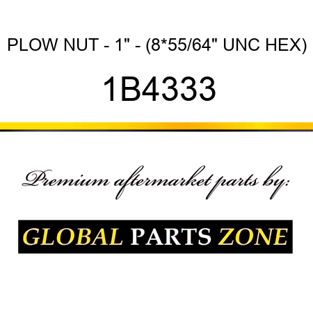 PLOW NUT - 1