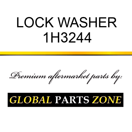 LOCK WASHER 1H3244