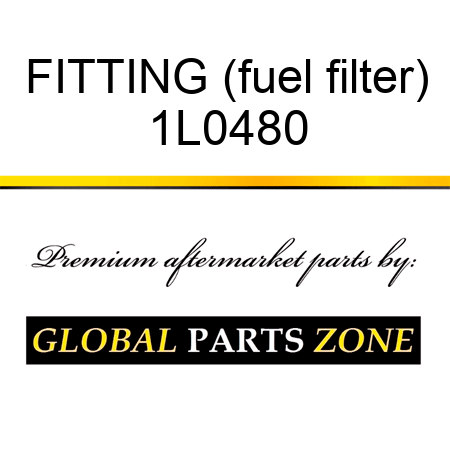 FITTING (fuel filter) 1L0480