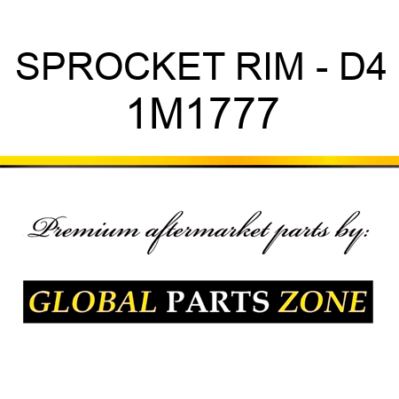 SPROCKET RIM - D4 1M1777