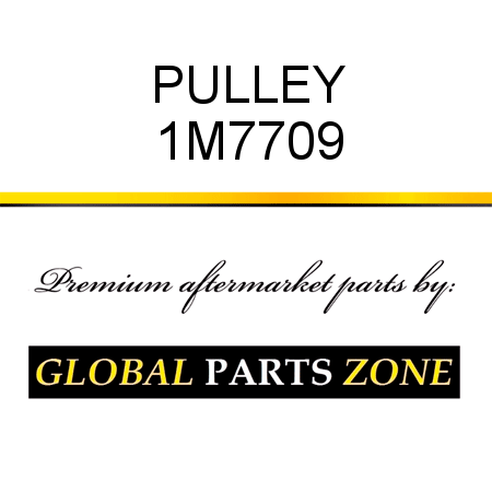 PULLEY 1M7709