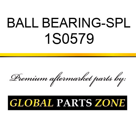 BALL BEARING-SPL 1S0579
