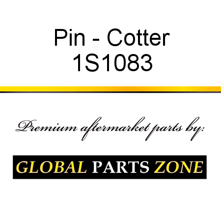 Pin - Cotter 1S1083