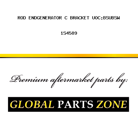 ROD END,GENERATOR C BRACKET UOC:BSU,BSW 1S4589