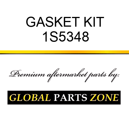 GASKET KIT 1S5348