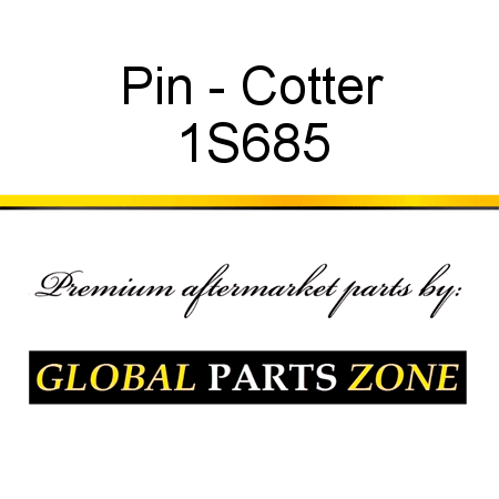 Pin - Cotter 1S685