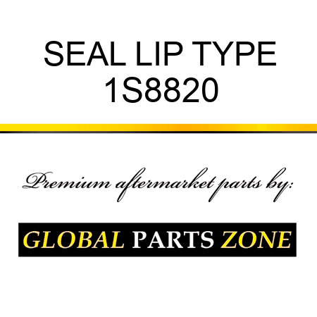 SEAL, LIP TYPE 1S8820