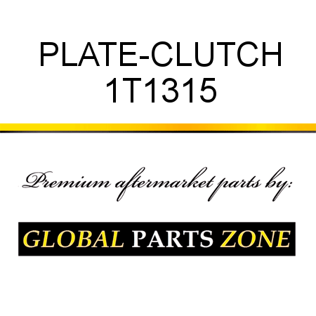 PLATE-CLUTCH 1T1315