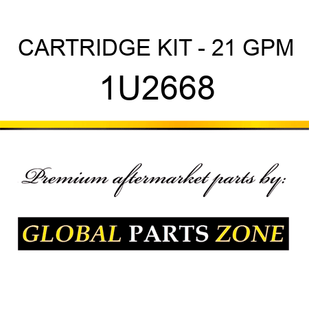 CARTRIDGE KIT - 21 GPM 1U2668