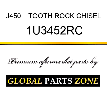 J450    TOOTH ROCK CHISEL 1U3452RC