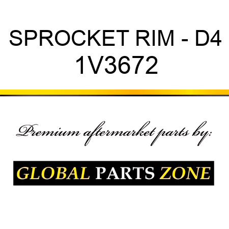 SPROCKET RIM - D4 1V3672