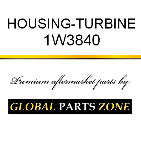 HOUSING-TURBINE 1W3840