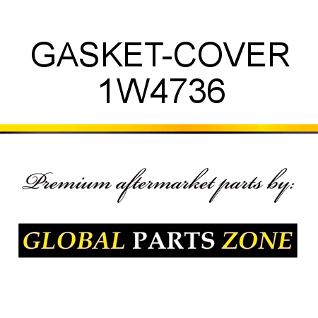GASKET-COVER 1W4736