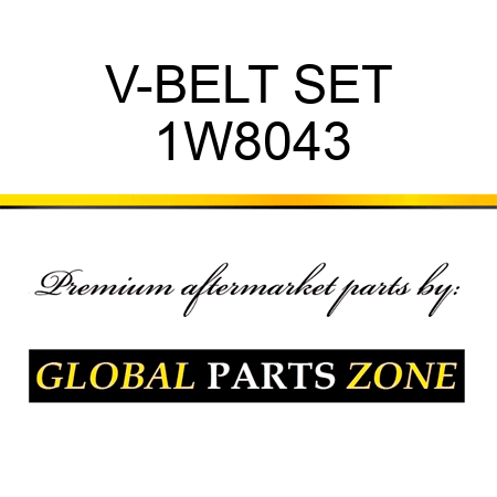 V-BELT SET 1W8043
