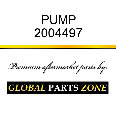 PUMP 2004497