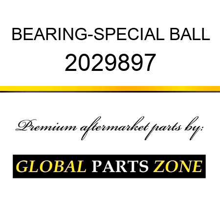 BEARING-SPECIAL BALL 2029897