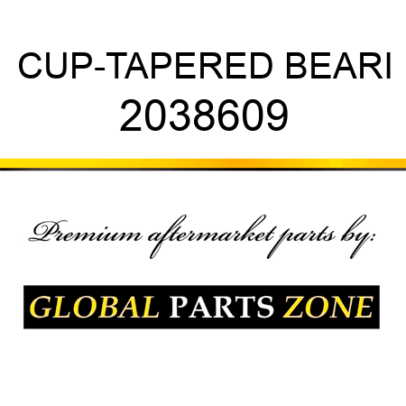 CUP-TAPERED BEARI 2038609